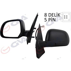 Diş Di̇ki̇z Aynasi Sol Dokker-lodgy 12 Elektri̇kli̇ Isitmali Konveks 5 Fi̇ş Vm-6803ehl