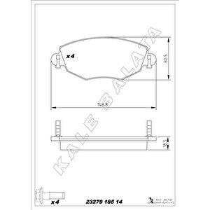 On Fren Balatasi Mondeo Iii 00 07 Jaguar X Type 04 09