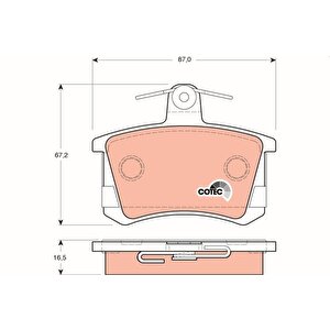 Arka Balata Audi A4 95-00 A6 94-07 A8 95-00 80-100-100 Avant