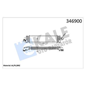 Turbo Intercol Radyatoru Focus Ii 1.6 Tdci 2.0 Tdci C-max 06 11 03 1.6 Tdci 1.8 Tdci 2.0 Tdci C-max 06 11 03 S-max 09 06 Mondeo Iii 00 07 Iv 07 1.6 Tdci 2.0 Tdci Kuga 08 2.0 Tdci Galaxy Iii 06 S