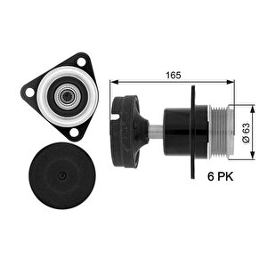 Alternatör Kapli̇ni̇ Şaft Rulmani Focus 01-04 -cmax 05- -focus Ii 04- -mondeo 07- -connect 02- 1.8 Tdci-1.8 Td