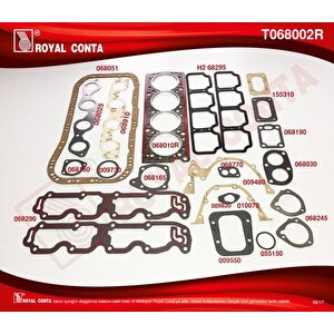 Motor Takim Conta Süper Keçesi̇z Tmpr 2.0 159 A5.046 - 159 A6.046