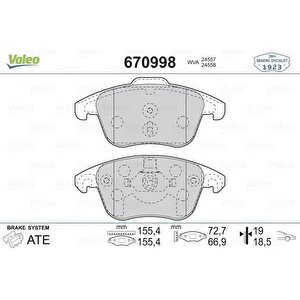 Ön Balata C4 Picasso 06 11 P5008 1.6 16v-2.0 16v-2.0 Hdi 08 12 P3008 12 Ds4 11 Ds5 12