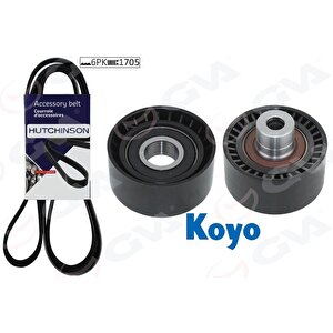 Alternatör Gergi̇ Ki̇ti̇ Kütüksüz P206-xsara 1.4hdi̇-p407-berlingo-c5- 1.6 Hdi̇ Kli̇mali K026pk1708