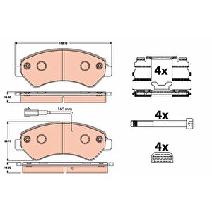Ön Fren Balatasi Boxer-ducato-jumper 06 16