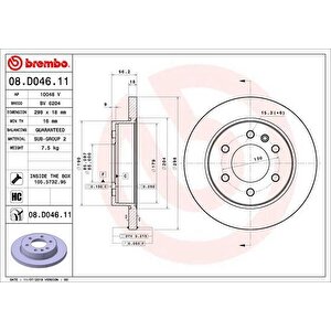 Fren Diski Arka Mercedes Sprinter B907 B910 18 Elektronik Park Freni