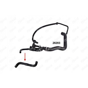 28203 Radyatör Üst Hortumunun -- İnce Hortumun Uç Kismi -- Vw Lt35-volt 2.5 N173