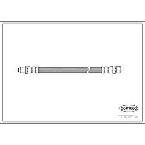 Fren Hortumu On / Arka Mercedes W110 W113 W114 W115 W116 W460 W463 B601 B602