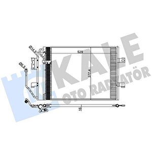 Klima Radyatoru Mercedes A-class W168 97 04