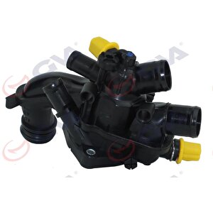 Termostat 107c Komple P308-p207-c3 Picasso 1.4 16v Ep3 -p207-p308-partner Tepe-berlingo Iii-p3008 -c3 Iii-c4 Picasso-ds3-c3 Picasso 1.6 Ep6-ep6c