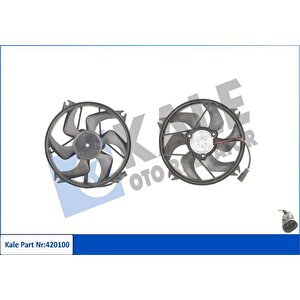Fan Motoru Pervane Citroen C4 I-ii-ds4 Peugeot P307-p307 Cc-p307 Sw 200w-385mm