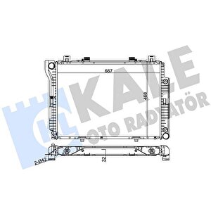 Motor Su Radyatoru Mercedes S-class W140 93 98