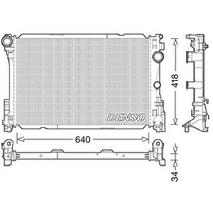 Motor Su Radyatoru Mercedes W204 S204 C204 C218 W212 C207 R172