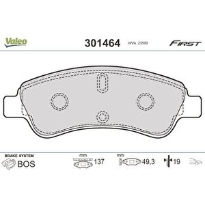 Ön Fren Balatasi Corsa F 19 Crossland 17 C2 03 C3 09 Aircross 17 C4 04 C-elysee 12 Xsara 96 Berlingo 96 Partner 96 206 00 207 07 208 12 301 12 307 00 2008 13 1007 05 Ds3 15