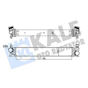 Turbo Radyatörü Intercooler Boxer Iii-jumper Iii 2.2-3.0hdi 12 Ducato Iii 2.3-3.0jtd 11 Euro5