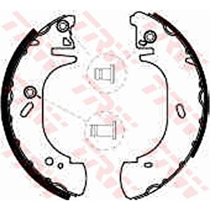 Arka Pabuç Balata Trasnsit T15 2.0 2.5d 2.5di̇ 91-94 Trasnsit T15 2.5di 2.5tdi 94-00 280x63