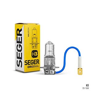Ampul H3 12v 55w Pk22s Standart Yeni̇leme 3.500k Standart Işik