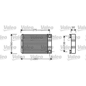 Kalorifer Radyatoru Mercedes W203 Cl203 S203 C209 A209 R230