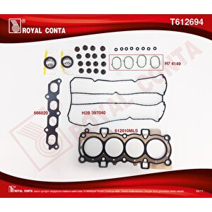 Üst Takim Conta Skt Keçeli̇ S Lasti̇kli̇ Skc .fiesta Vi 1.4 16v 97hp 10/08