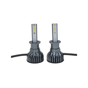 Led Xenon Led Far Ampulü 6000kelvin 11600 Lümen 12v H1