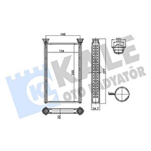 Kalorifer Radyatoru Bmw N13 N20 N26 N47 B37 B38 B47 B48 B58 F20 F22 F30 F32 F34 F36