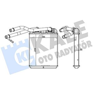 Kalori̇fer Radyatörü Vw Touareg 02 Audi̇ Q7 10
