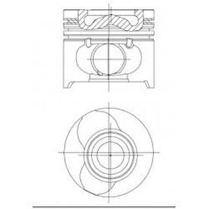 Motor Pi̇ston Segman 0.50 Clio-kng 1.5 Dci K9k 76.50 26 Pim 0.20mm. Kısa