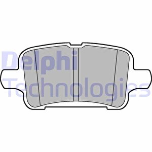 Arka Fren Balatasi Opel Astra K 1.0-1.4-1.4t-1.6t-1.6 Cdti 16 22 106.5x46.3x16.6