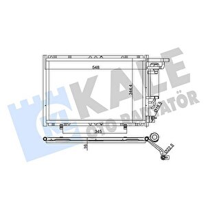 Klima Radyatoru Fiesta Vi 1.25 16v 1.4tdci 1.4 16v 1.6 16v 08 B Max 1.5tdci 1.6tci 12
