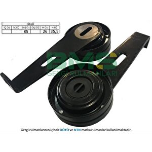 Alternatör Gergi̇ Rulmani Boxer-ducato-partner-p306-405-406-expert-berlingo-jumper-jumpy 1.9d-1.9td