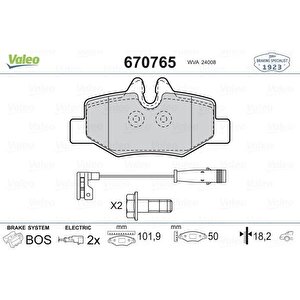 Fren Balatasi Arka Mercedes Vito W639 03