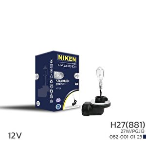 Niken H27w/2 881 27w Halojen Ampul Pgj13 12v