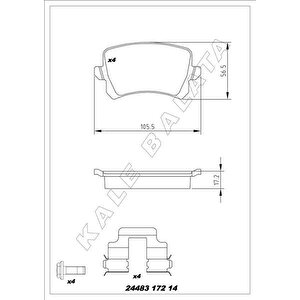 Arka Balata Passat-cc-caddy-golf5-golf6-jetta-a3-a6-leon-octavia-superb 04 Gdb1622