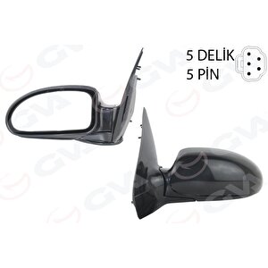 Diş Di̇ki̇z Aynasi Sol Focus 98 Elektri̇kli̇ Isitmali Astarli Si̇yah Konveks 5 Fi̇ş Vm-319ehpl