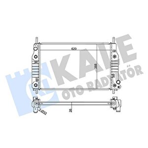 Motor Su Radyatoru Monde I- Ii 1.6 16 V 1.8 16v / 2.0 16v 92 00 Otom. 620 388 26