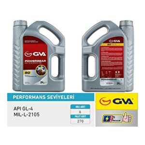 Şanziman Yaği 90w Api Gl-4 3 Lt