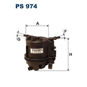 Yakit Fi̇ltresi̇ Bipper-nemo-p307-p207-p206-c3-c2 1.4 Hdi-fusion-fiesta 1.4tdci
