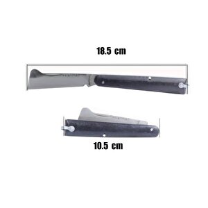 Denizli Aşı Bıçağı Bağ Bıçağı Çakısı Dövme Çelik Bıçak 18.5 Cm