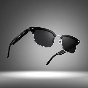 Akıllı Güneş Gözlüğü Bluetooth Komut Stereo Çift Hoparlörlü Kablosuz Unisex Polarize Trend Gözlük