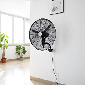 Sanayi Tipi 65 Cm 190 W Duvar Vantilatörü Endüstriyel Geniş Sessiz Duvara Monte Fan