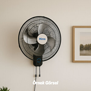 Sanayi Tipi Duvar Vantilatörü Endüstriyel Sessiz Duvara Monte Zincirli Fan 50 Cm 130w