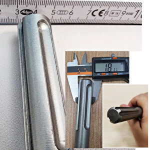 Sds Max Şaftlı Keski 18 Mm X 400 Mm X 25 Mm Hilti Ucu Beton Taş Kaya Kırıcı Kırma Adaptörü