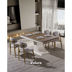 Tokyo Yemek Odası Takımı (yemek Masası + 4 Adet Sandalye) 210x100 cm
