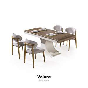 Tokyo Yemek Odası Takımı (yemek Masası + 4 Adet Sandalye) 210x100 cm