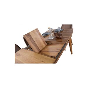 Miryan Yemek Odası Takımı (yemek Masası + 4 Adet Sandalye) 210x100 cm
