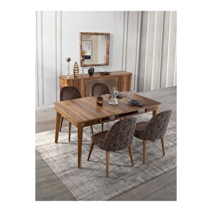 Miryan Yemek Odası Takımı (yemek Masası + 4 Adet Sandalye)