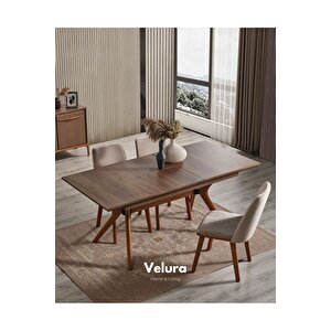 Lima Yemek Odası Takımı (yemek Masası + 4 Adet Sandalye) 210x100 cm