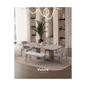 Enna Yemek Odası Takımı (yemek Masası + 4 Adet Sandalye) 210x100 cm