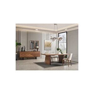 Elara Yemek Odası Takımı (yemek Masası + 4 Adet Sandalye)