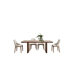 Elara Yemek Odası Takımı (yemek Masası + 4 Adet Sandalye)
